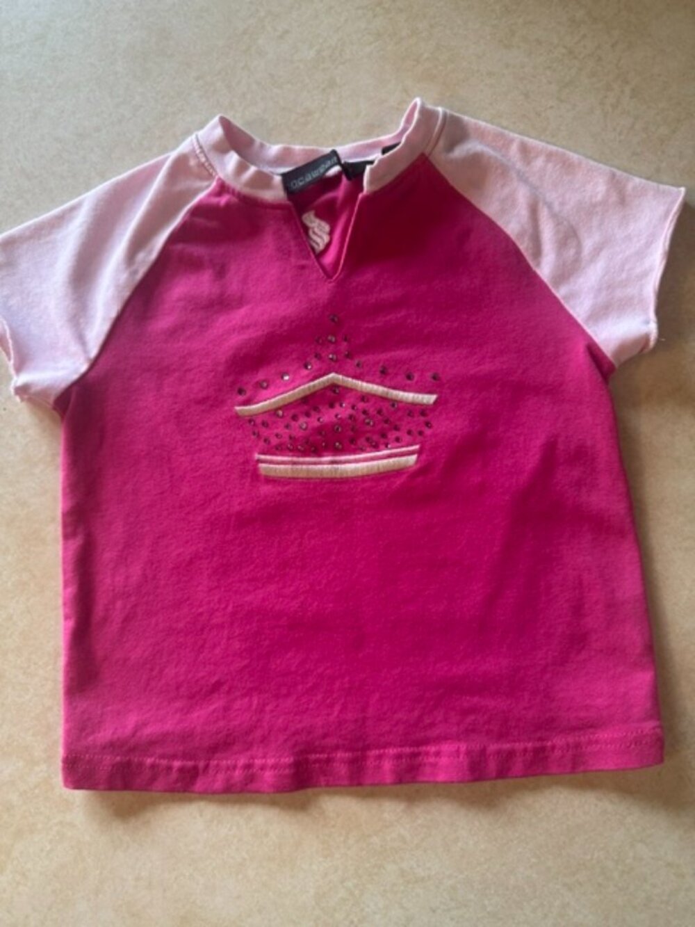 Vintage Rocawear Girl's Tiara Crown Tee - Size 5